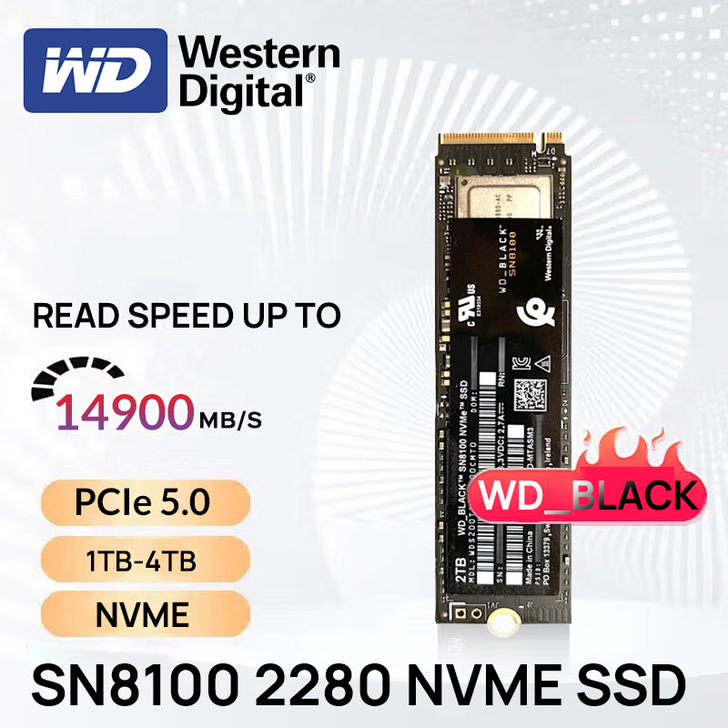 Nvme Pcie 5.0 Ssd 4Tb - Western Digital PCIe 5.0 SSD รุ่นใหม่