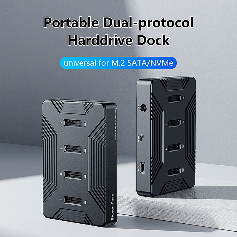Blueendless 4 bay m2 SSD docki - 8Tb M2 Nvme Ssd บทวิจารณ์และราคา