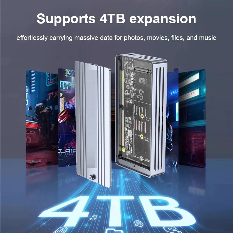 USB4 40Gbps M.2 NVMe SSD พร้อม - Thunderbolt 4 External Ssd 4Tb บทวิจารณ์และราคา