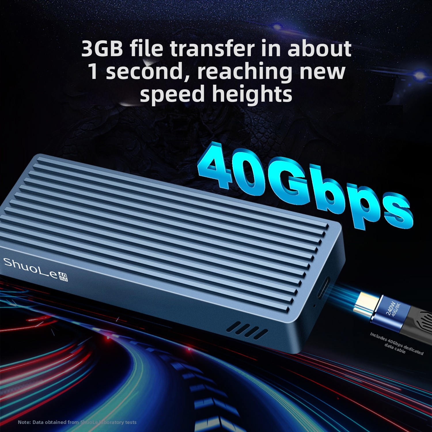 กล่องใส่ SSD M.2 NVMe รองรับ U - Usb4 40Gbps External Ssd 8Tb บทวิจารณ์และราคา