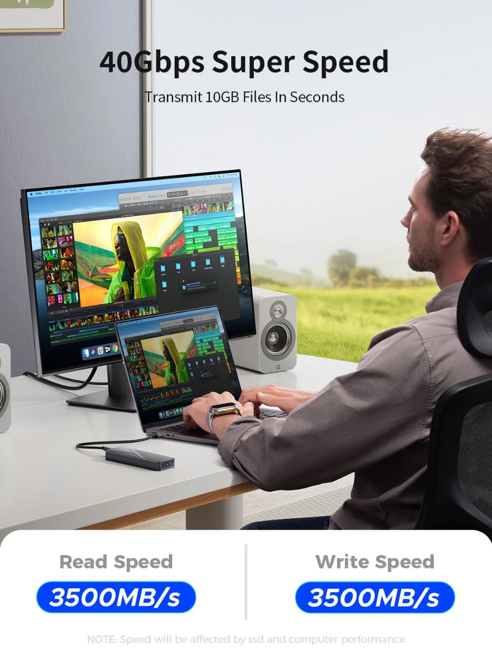 USB4 Orico 40Gbps M.2 NVMe SSD - Usb4 40Gbps External Ssd 8Tb บทวิจารณ์และราคา