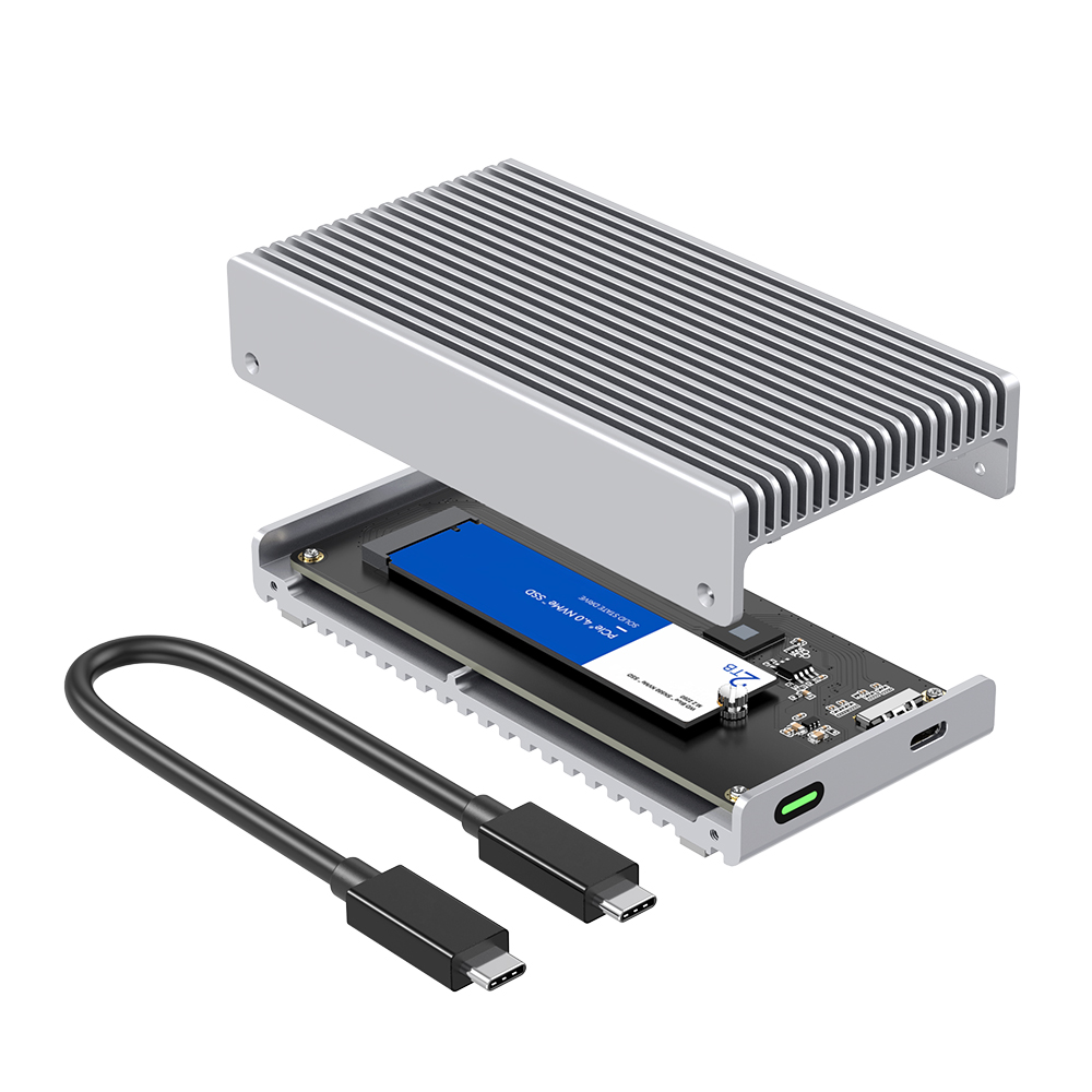 กล่องใส่ SSD ภายนอกแบบไร้พัดลม - Usb4 40Gbps External Ssd 8Tb บทวิจารณ์และราคา