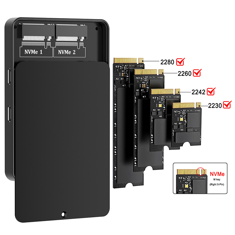 แท่นวาง M.2 NVME แบบสองช่อง พร - 8Tb M2 Nvme Ssd บทวิจารณ์และราคา