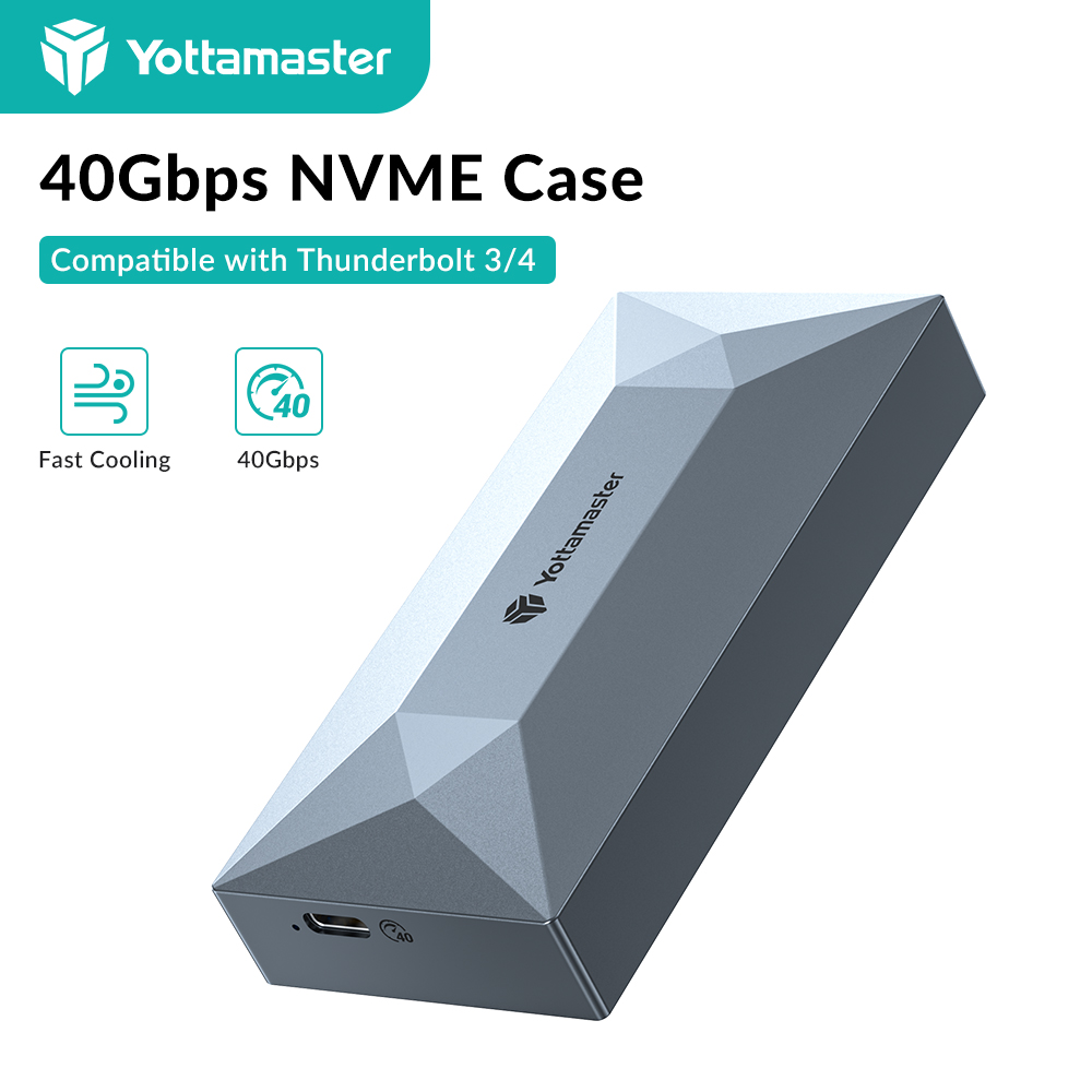 ยอตต้ามาสเตอร์ 40Gbps NVMe SSD - Thunderbolt 4 External Ssd 4Tb บทวิจารณ์และราคา