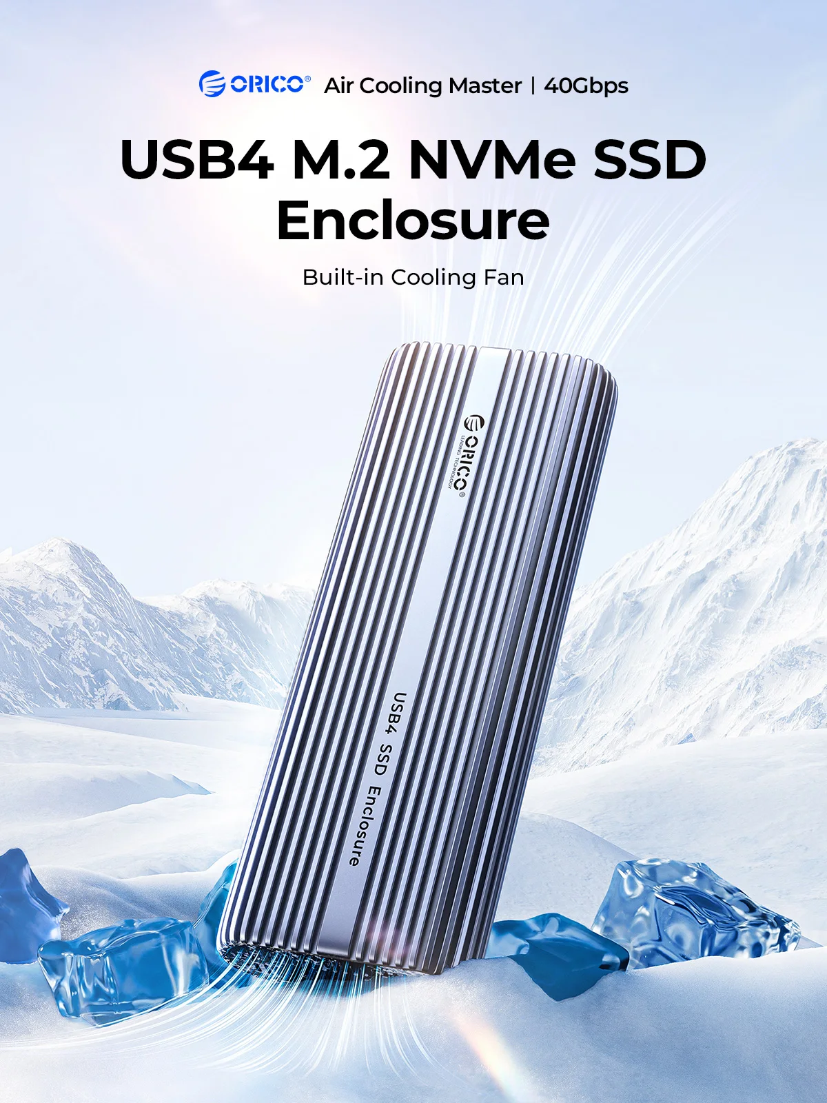 กล่องใส่ SSD M.2 NVMe ORICO 40 - Usb4 40Gbps External Ssd 8Tb บทวิจารณ์และราคา