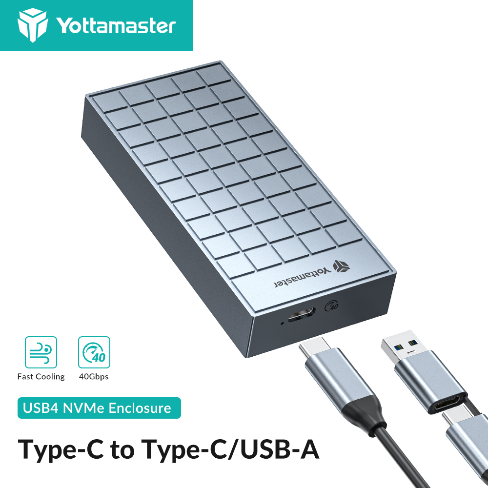 Yottamaster 40Gbps M.2 NVMe SS - Thunderbolt 4 External Ssd 4Tb บทวิจารณ์และราคา