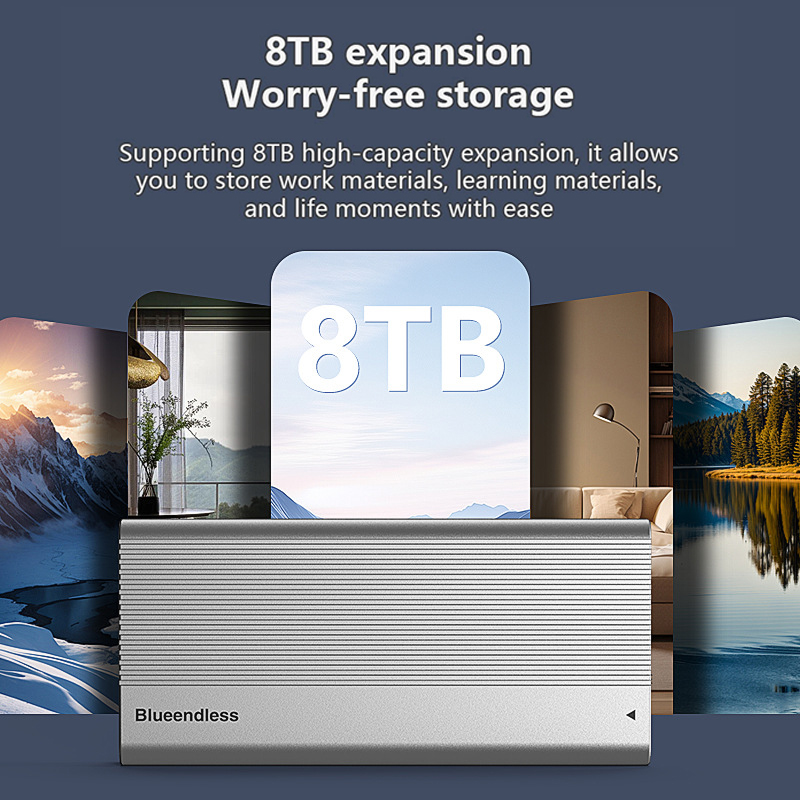 กล่องใส่ SSD M.2 NVMe แบบพกพาส - Usb4 40Gbps External Ssd 8Tb บทวิจารณ์และราคา