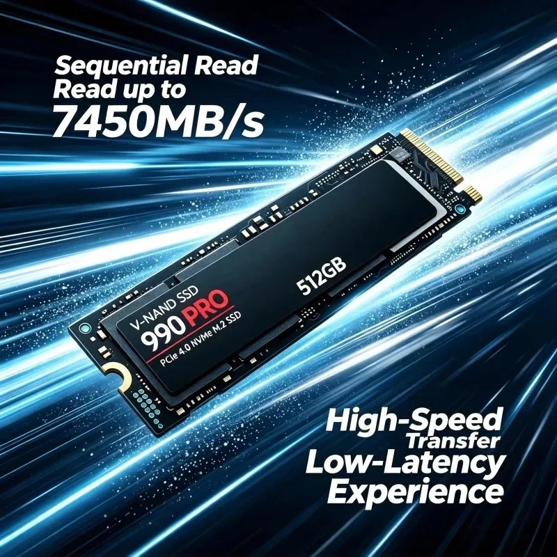 990 PRO SSD แท้ – 512GB/1TB/2T - Pcie 4.0 4Tb 2280 Ssd 7450Mbps บทวิจารณ์และราคา
